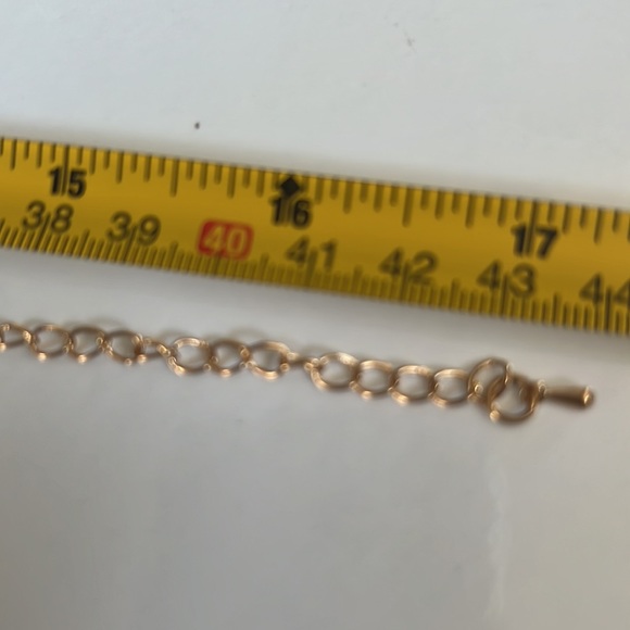 Gold Necklace 17" Inches Lenght Approx. - Picture 10 of 14